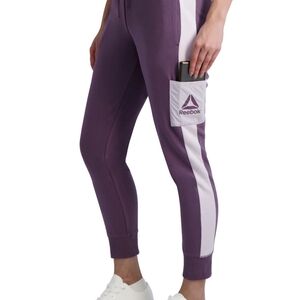 Reebok Women's Violet Jogger Pocket Pants NWT S